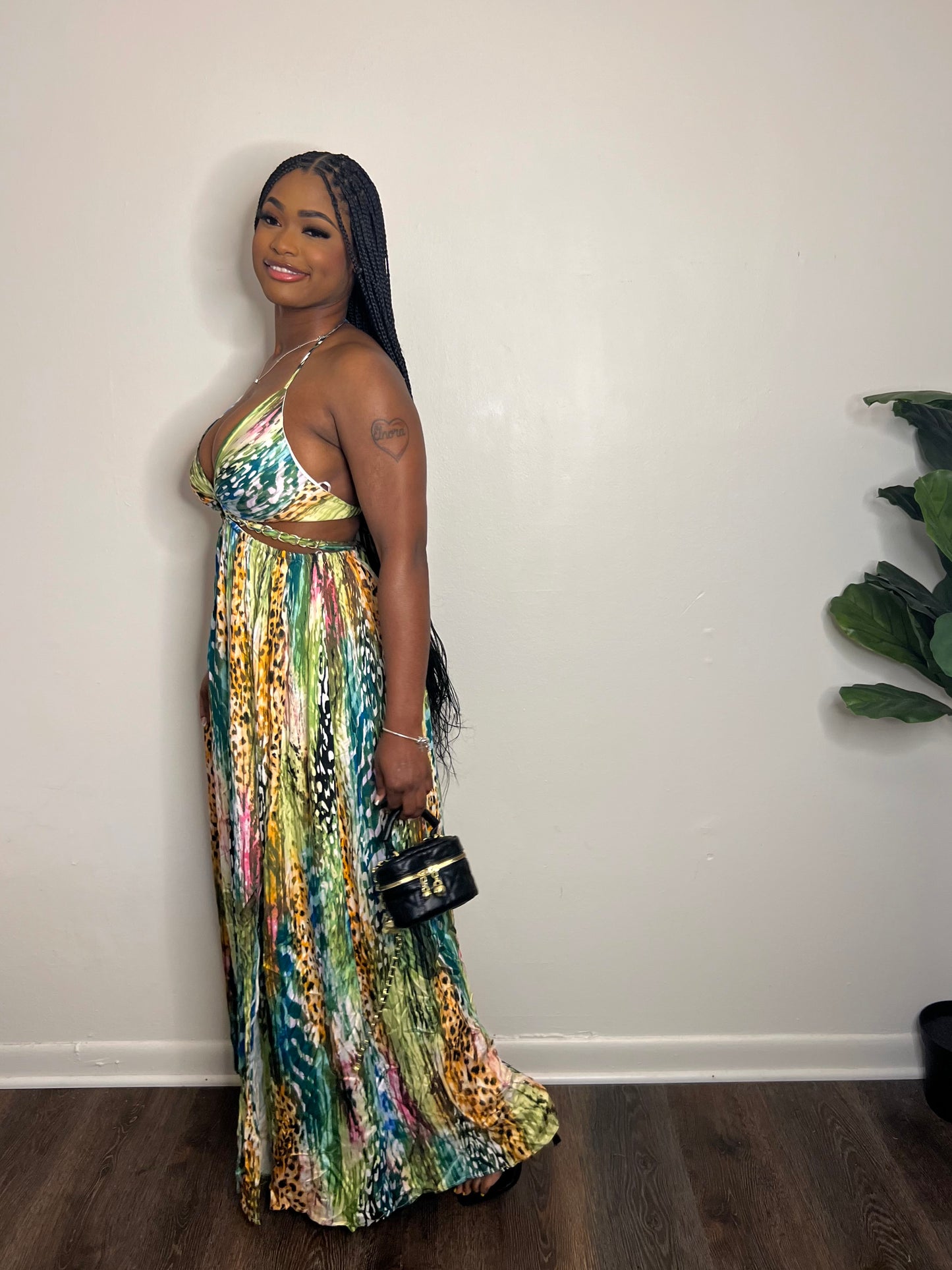 Safari Ride Maxi Dress