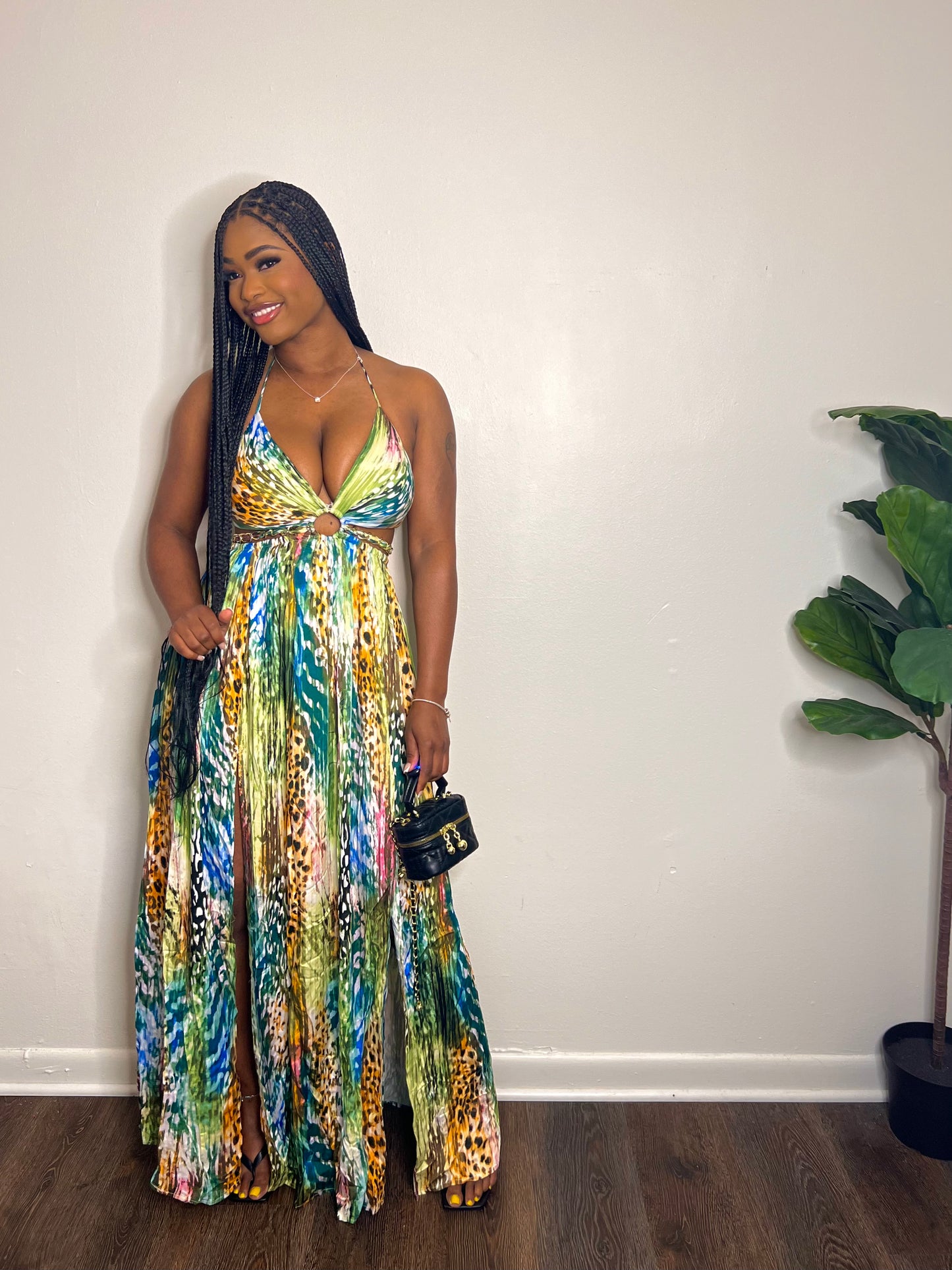 Safari Ride Maxi Dress