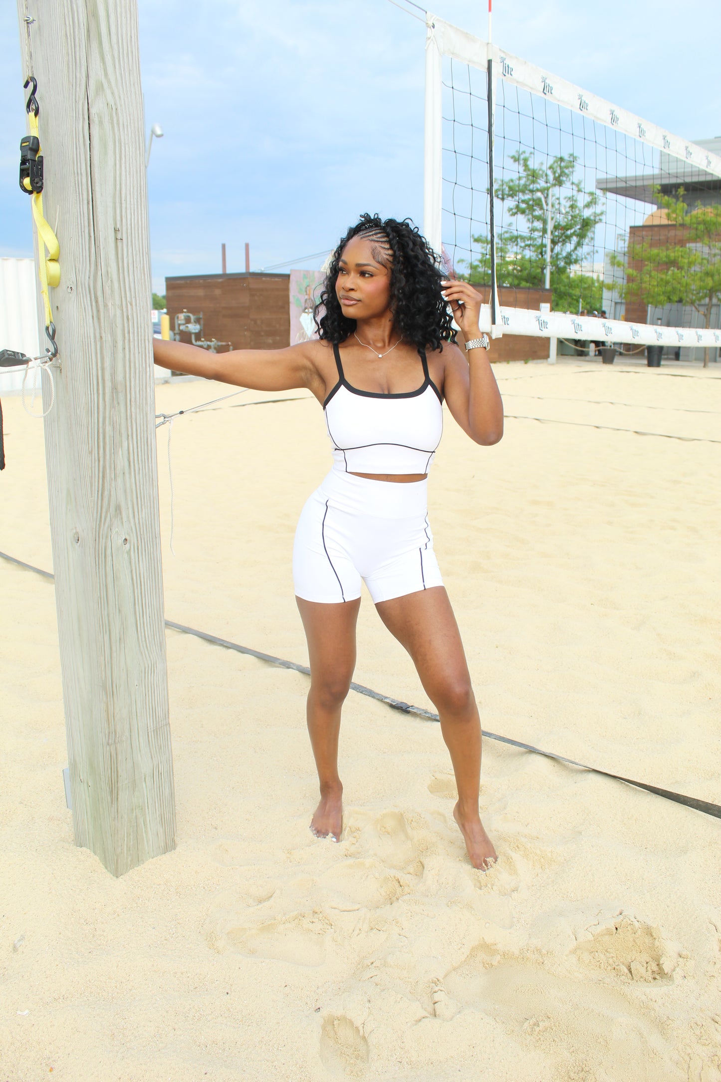 Luxe Sports Club | White