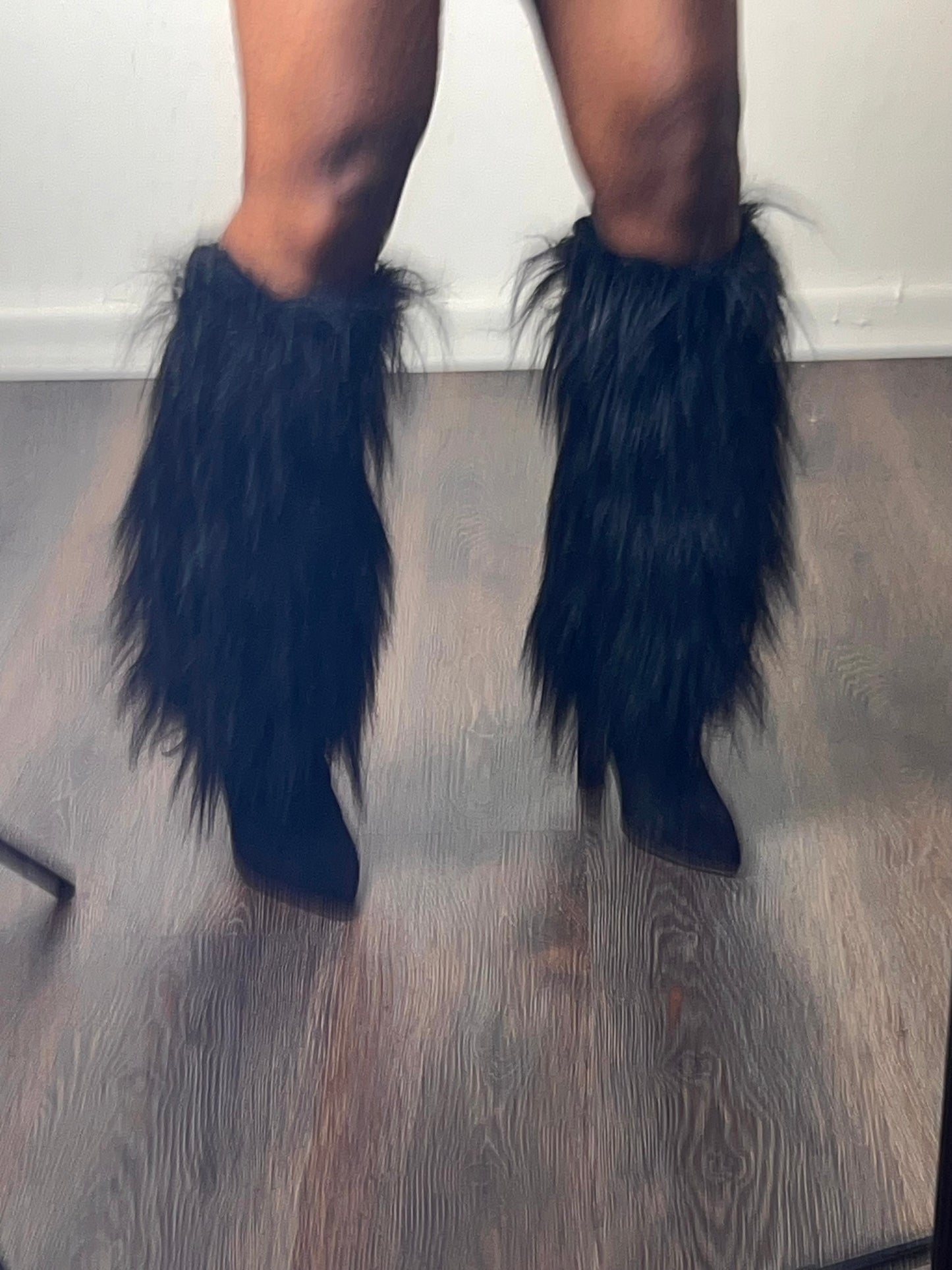 Furry Leg Warmers