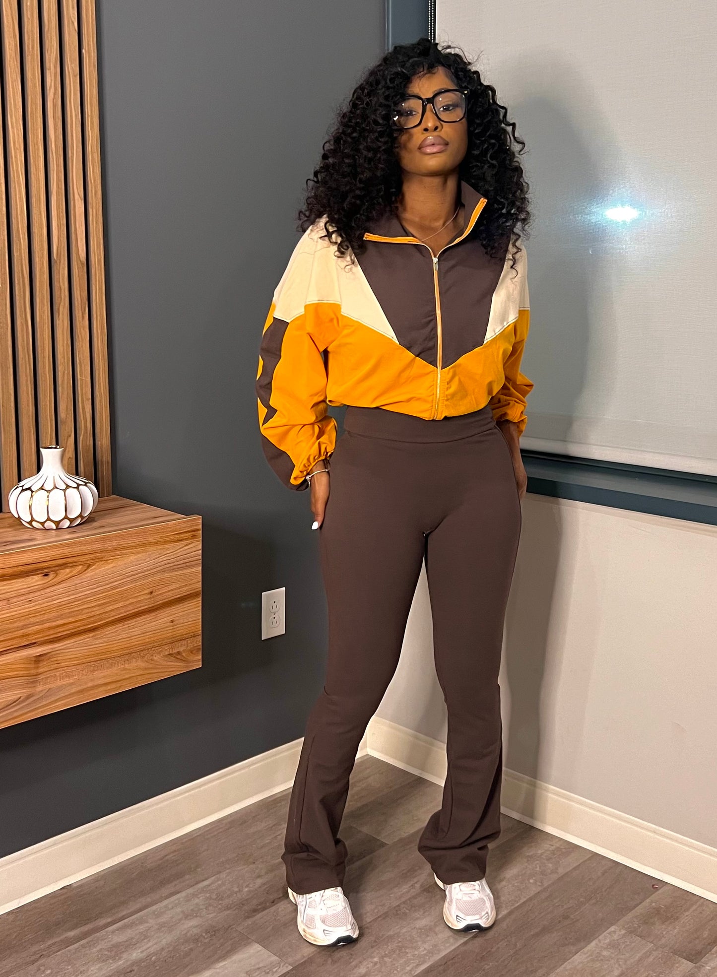 Two Toned Active Set | Brown