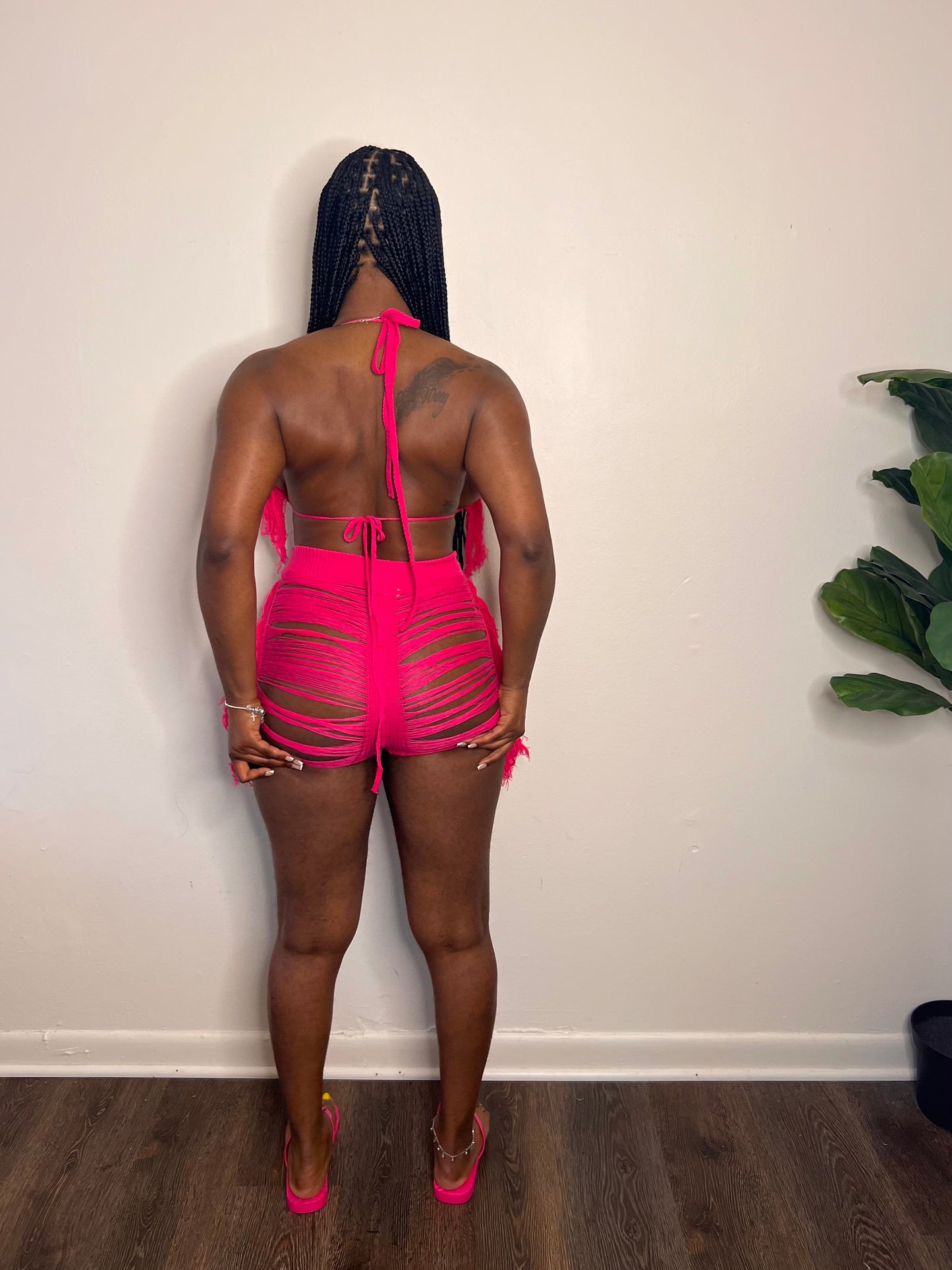 Act Bad Fringe Set “Pink”