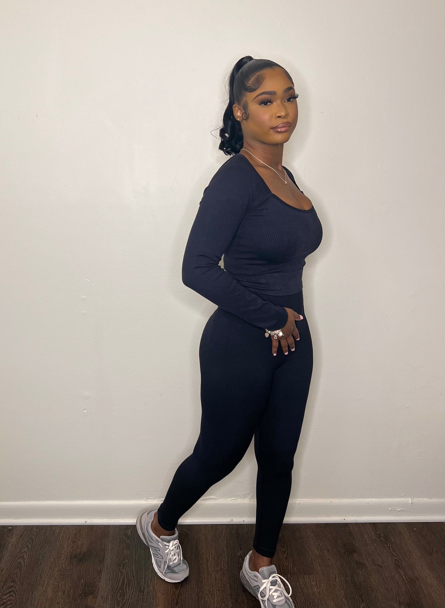 Baddie Active Set “Black”