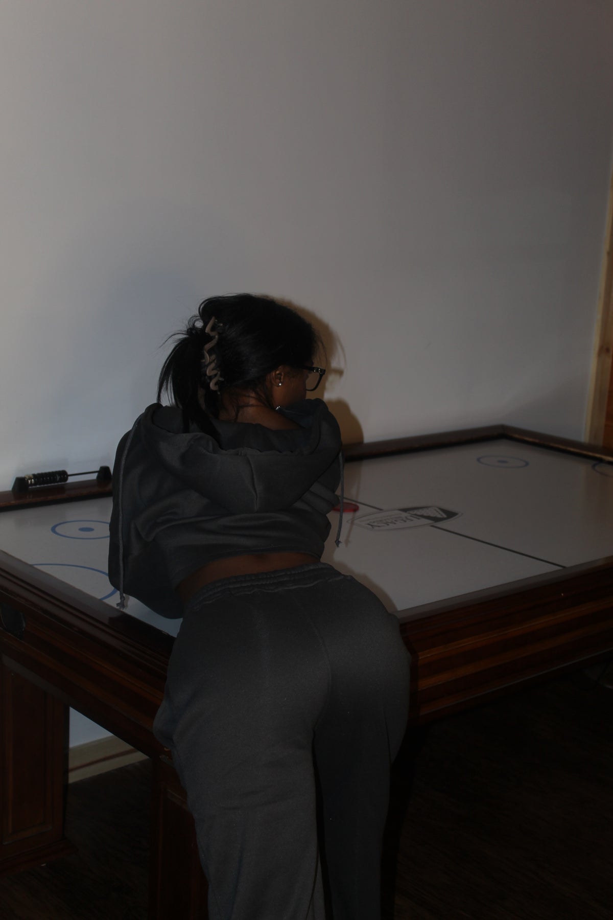 Dope Girl - Sweatpants - Oversized Hoodie - Dark Gray