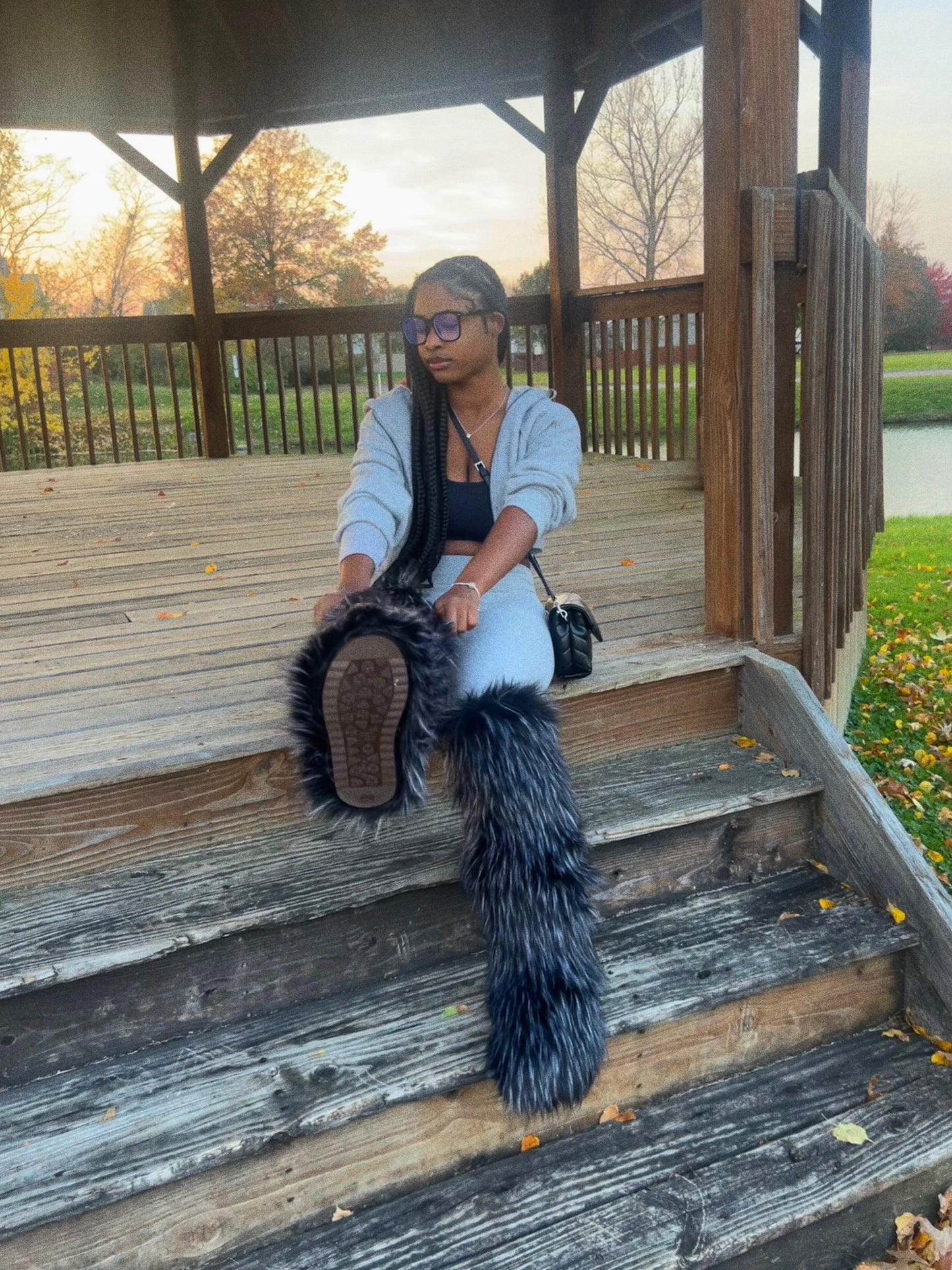 Luxe Babe Tall Fur Boots | PRE ORDER