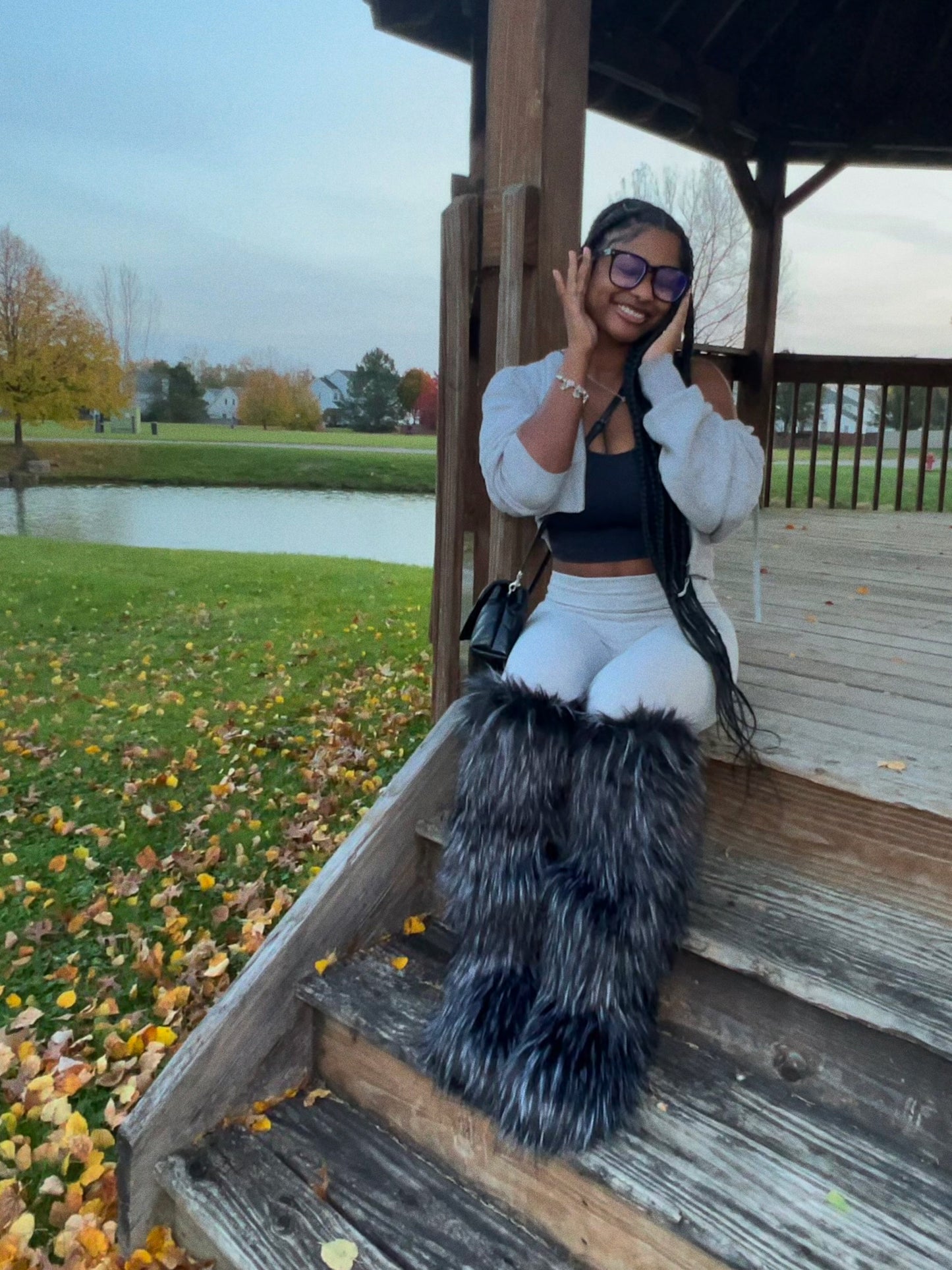 Luxe Babe Tall Fur Boots | PRE ORDER