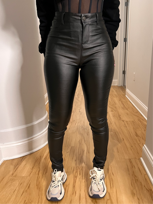 Skin Tight Leather Pants