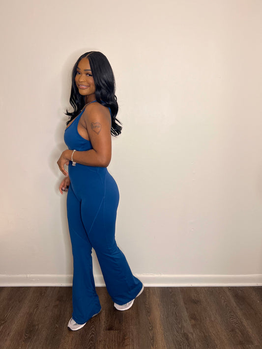 Make It Flare Yoga Jumpsuit