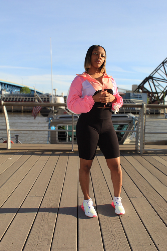 On chill | Biker short set