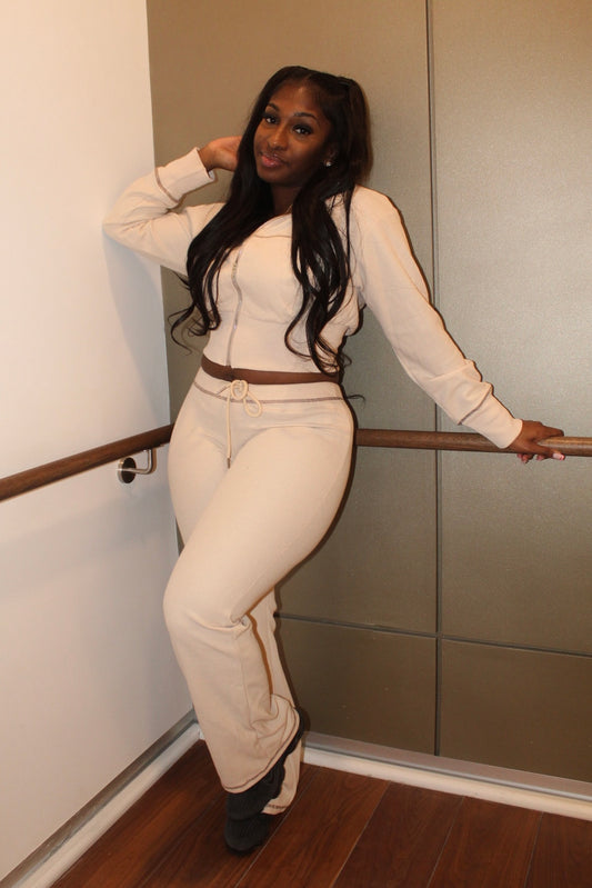 Candy Crush Tracksuit | Beige