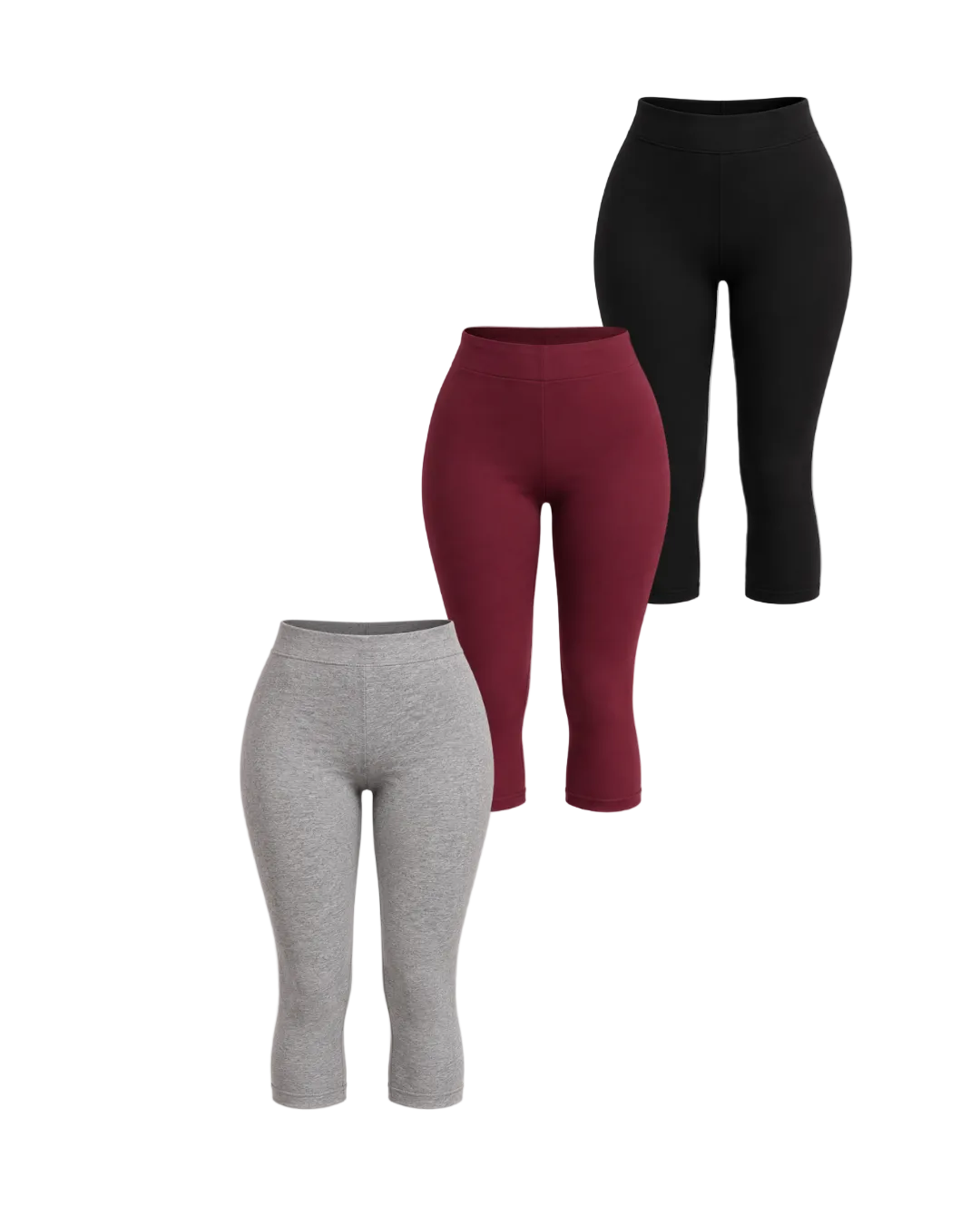 Sun - Mon - capri leggings - multi colors