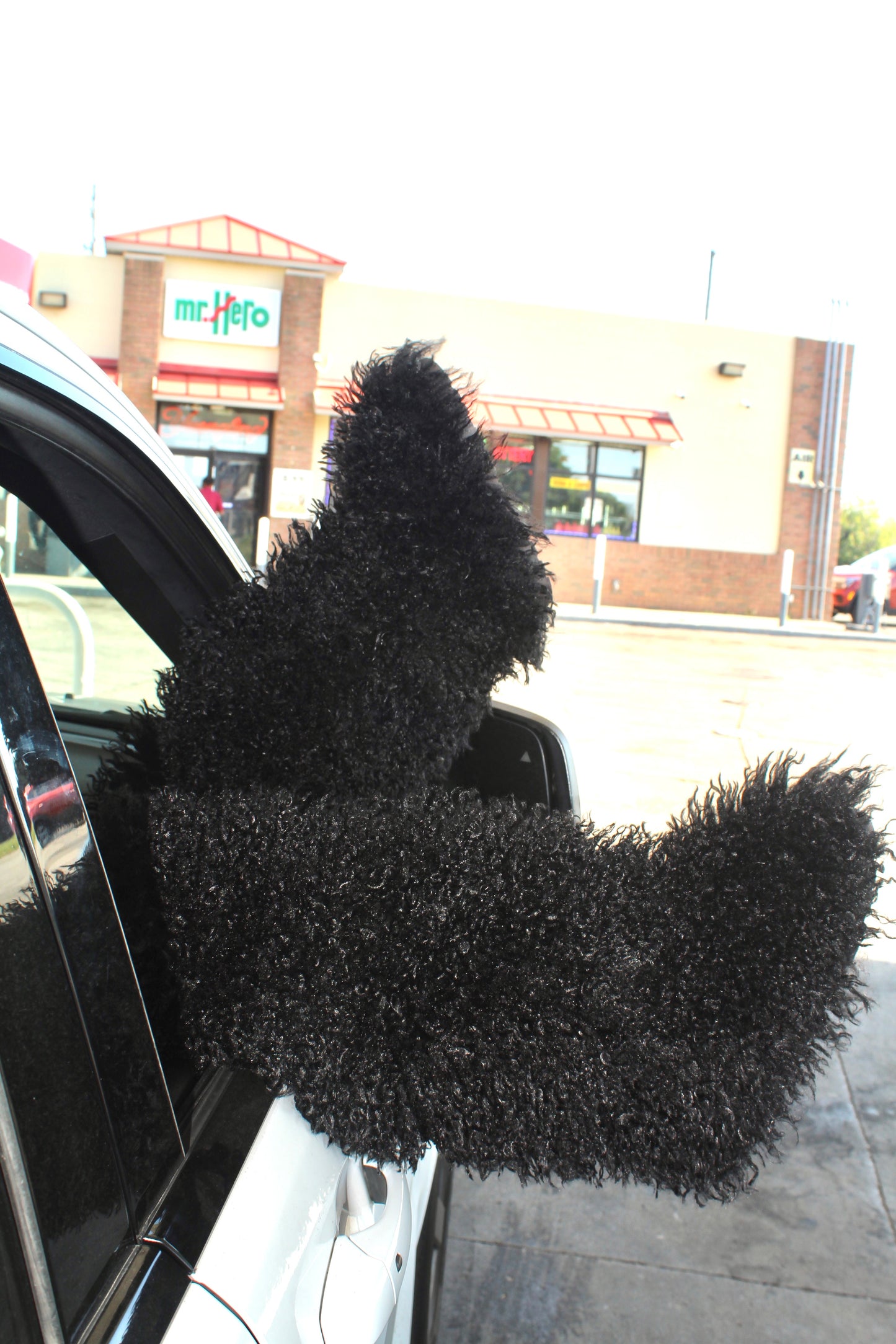 Luxe Club Fur Boots | Black