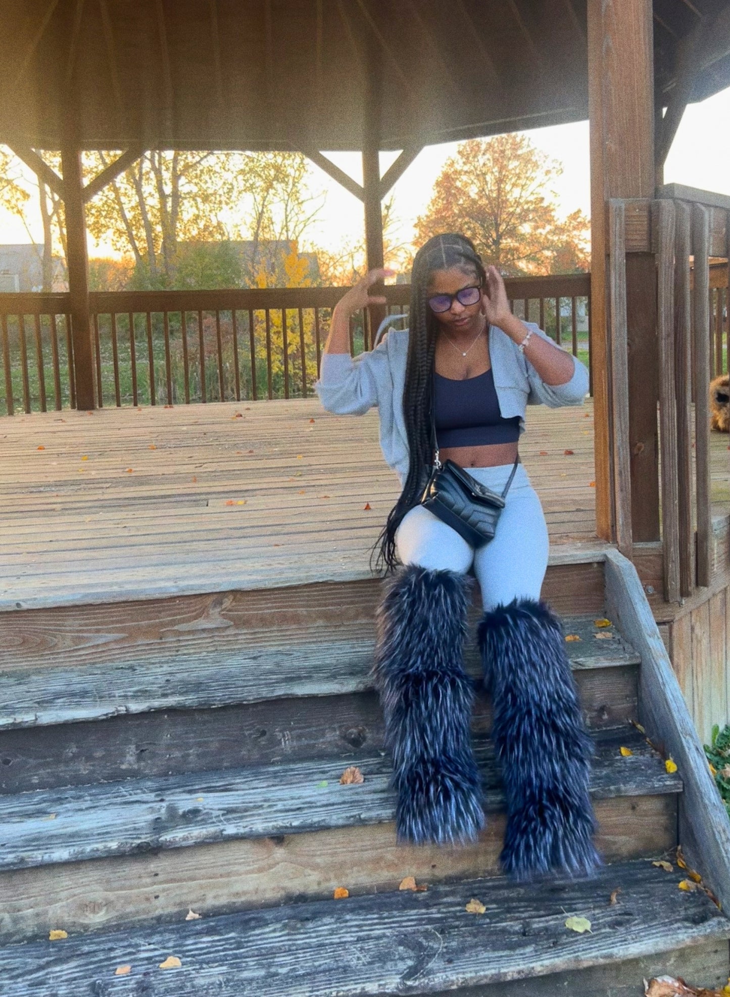 Luxe Babe Tall Fur Boots | PRE ORDER
