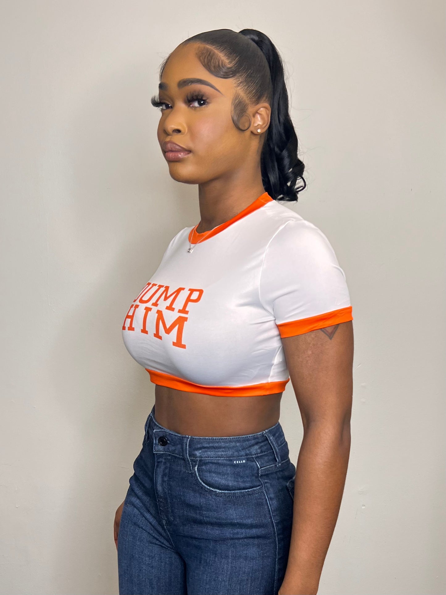 Dump Him Crop Top