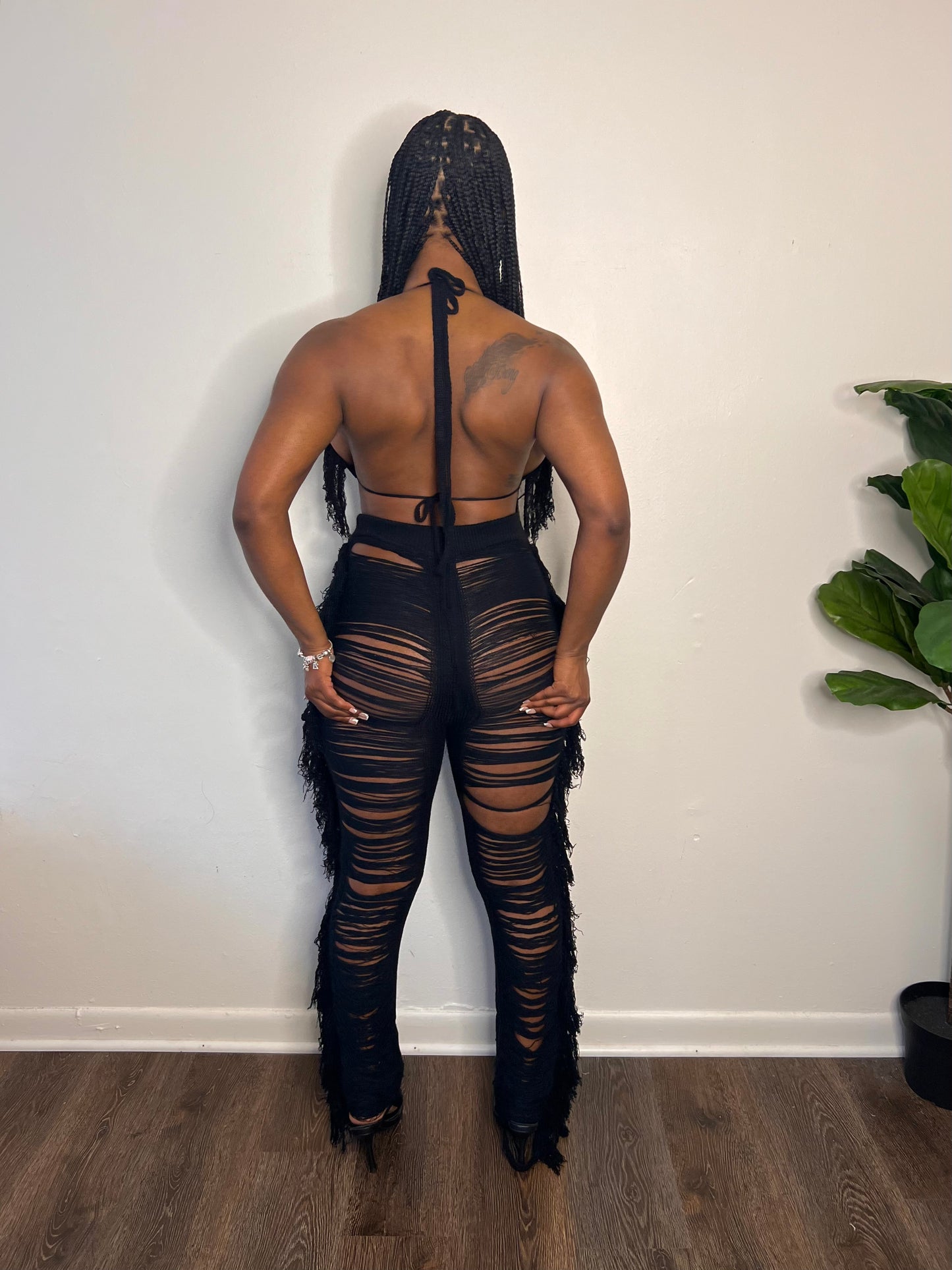 Act Bad Fringe Set “Black”