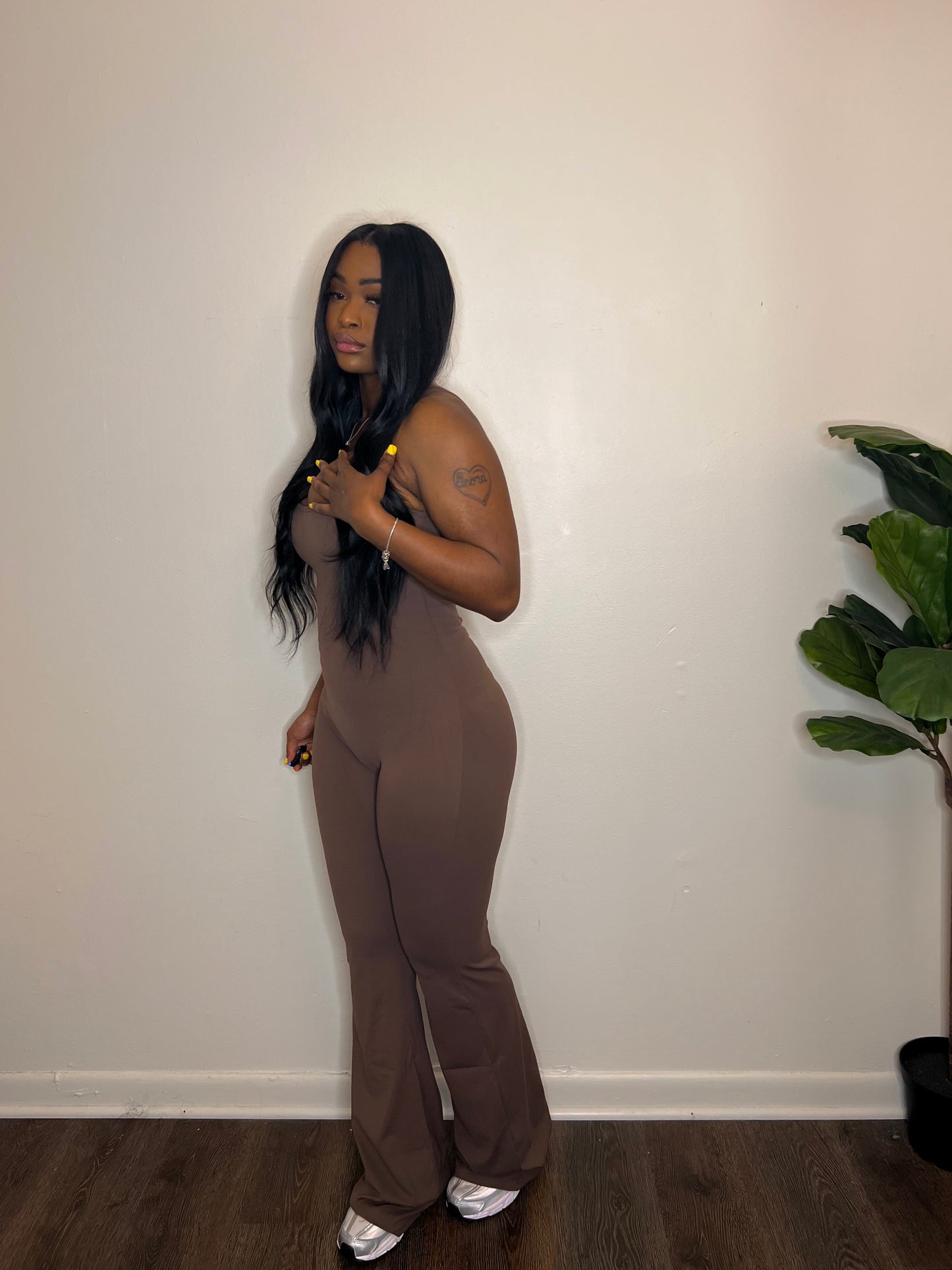 Make It Flare Yoga Jumpsuit