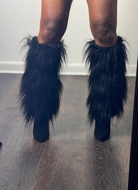 Furry Leg Warmers