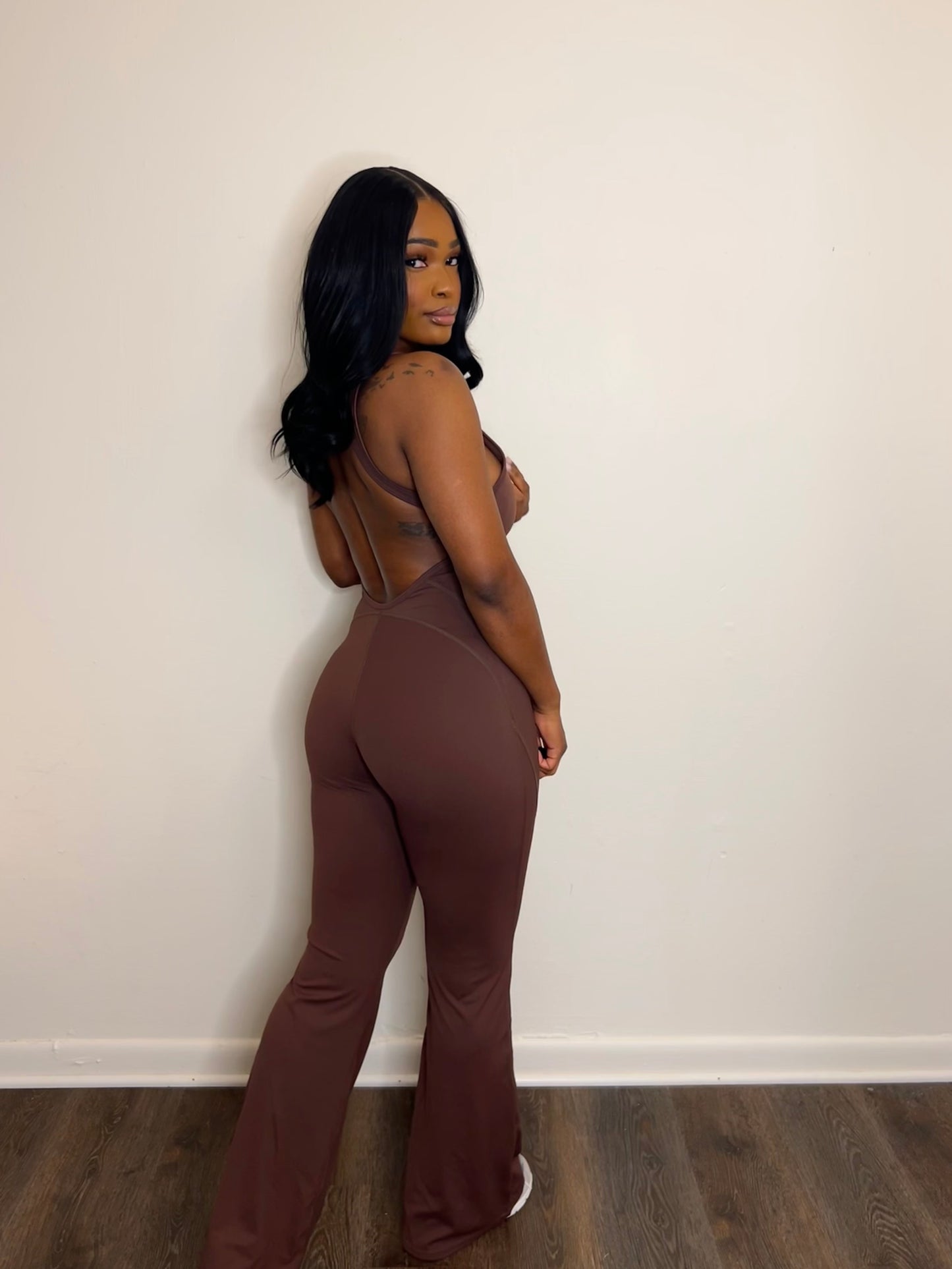 Make It Flare Yoga Jumpsuit