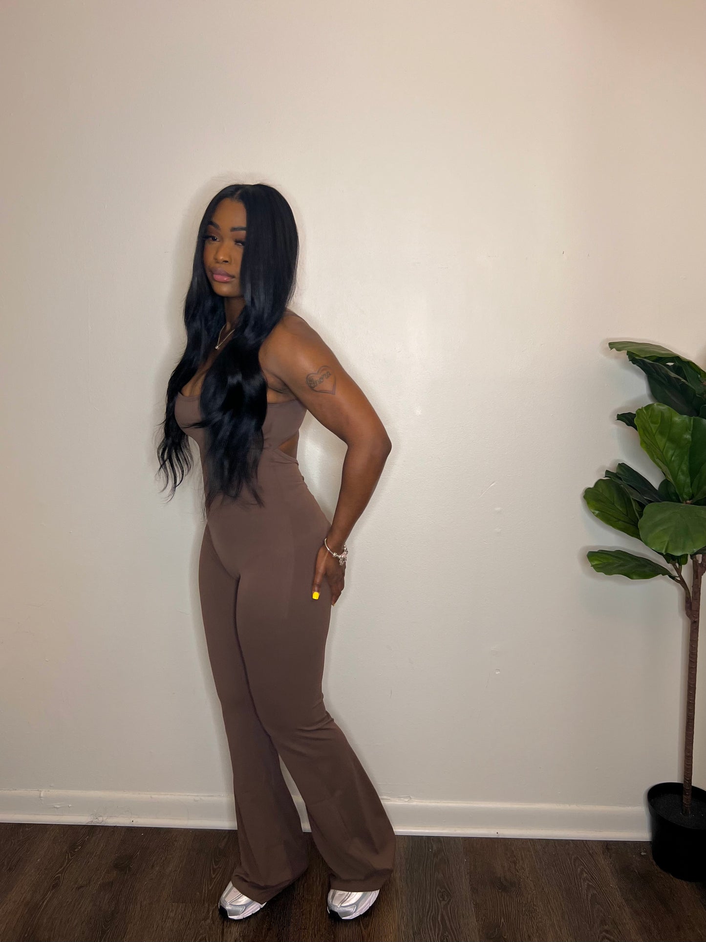 Make It Flare Yoga Jumpsuit