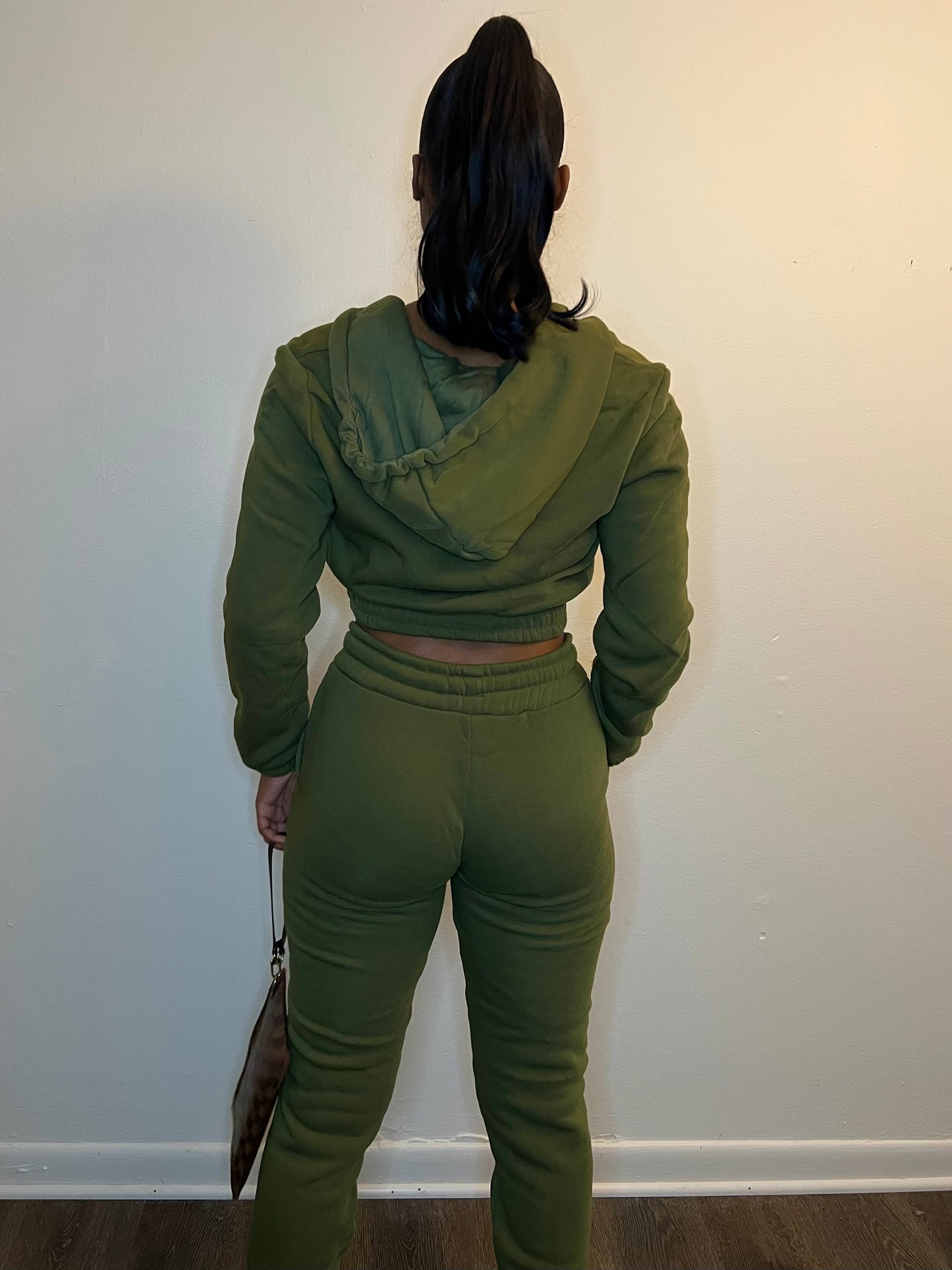 Olive Green Jogging Set