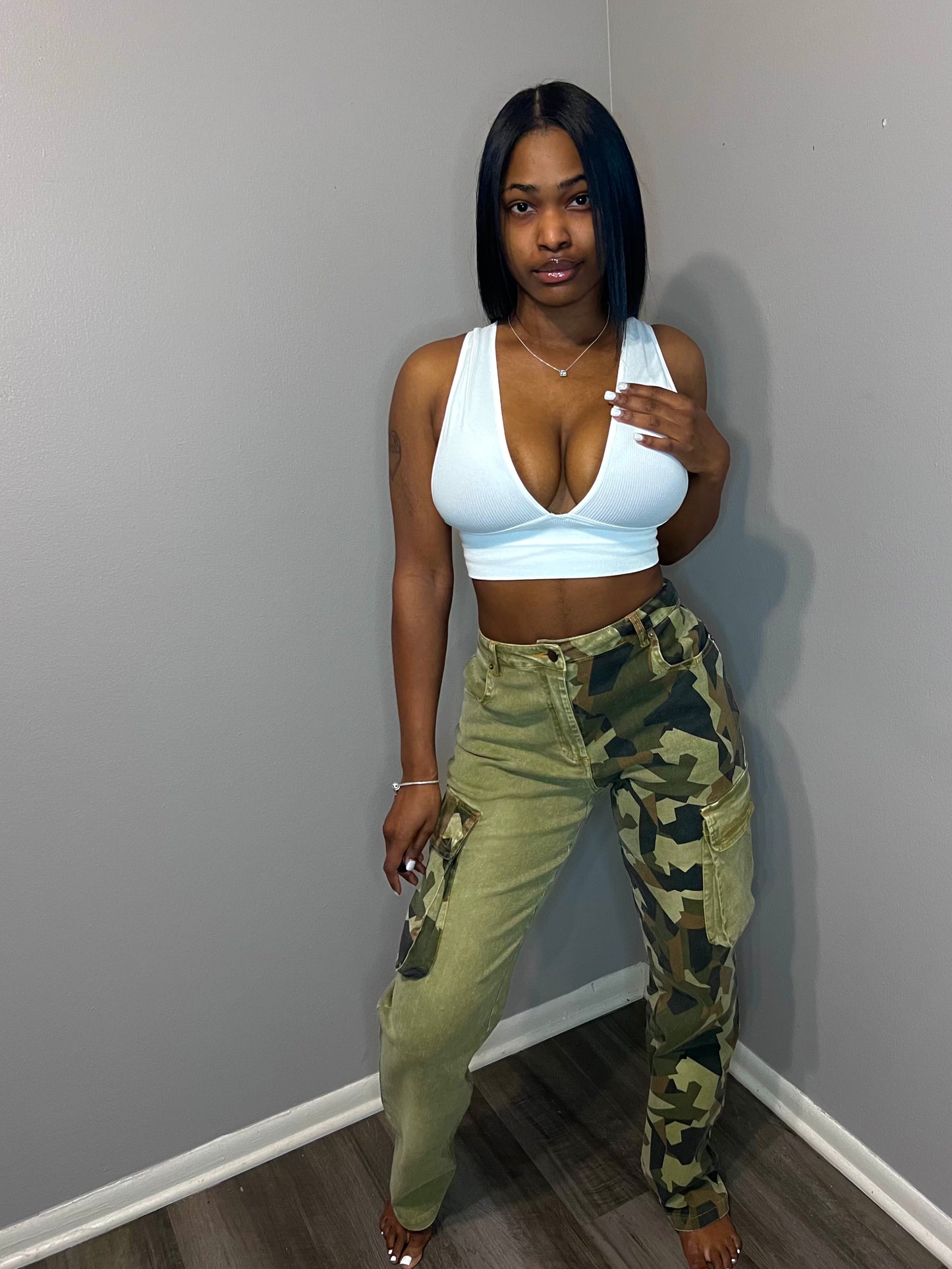 Camo Cargos