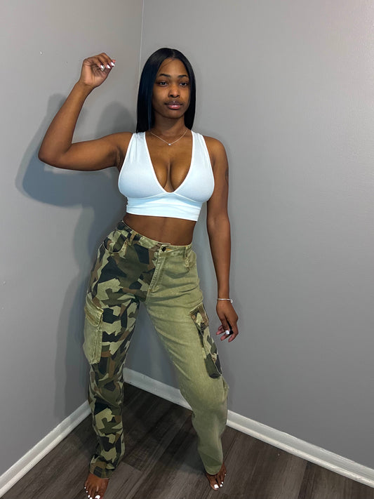 Camo Cargos